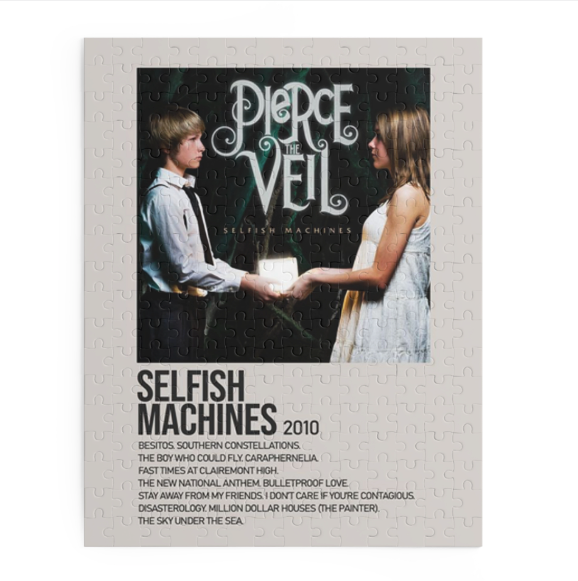 "Selfish Machines" Album Puzzle (Pierce The Viel)