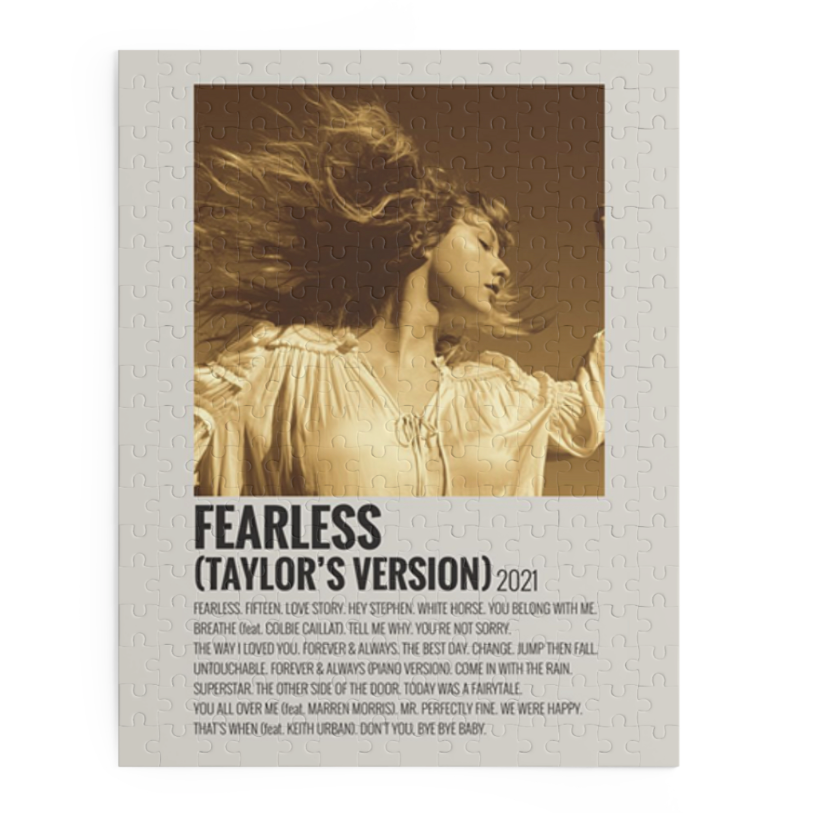 "Fearless (Taylor's Version)" Album Puzzle (Taylor Swift)