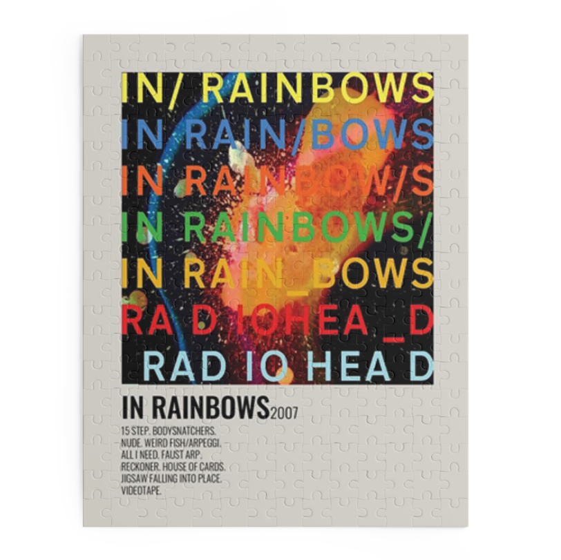 "In Rainbow" Album Puzzle (Radiohead)