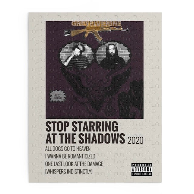 "Stop Starring At The Shadows" Album Puzzle ($uicideboy$)