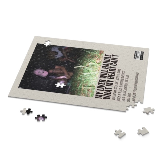 "My Liver Will Handle What My Heart Cant" Album Puzzle ($uicideboy$)