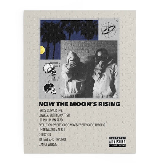 "Now The Moons Rising" Album Puzzle ($uicideboy$)