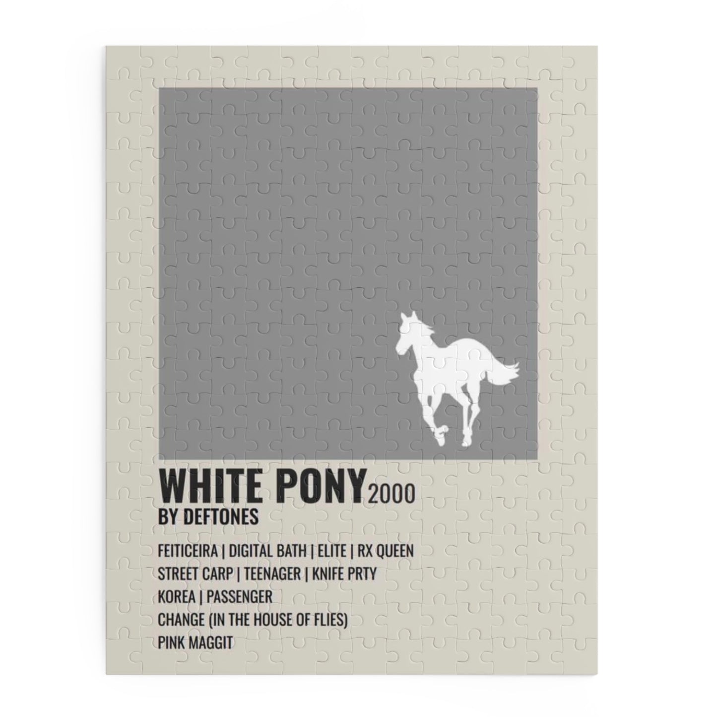 "White Pony" Album Puzzle (Deftones)