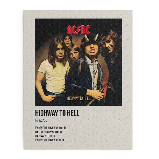 "Highway To Hell" Album Puzzle (AC/DC)