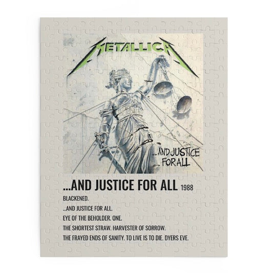 "And Justice For All" Album Puzzle (Metallica)