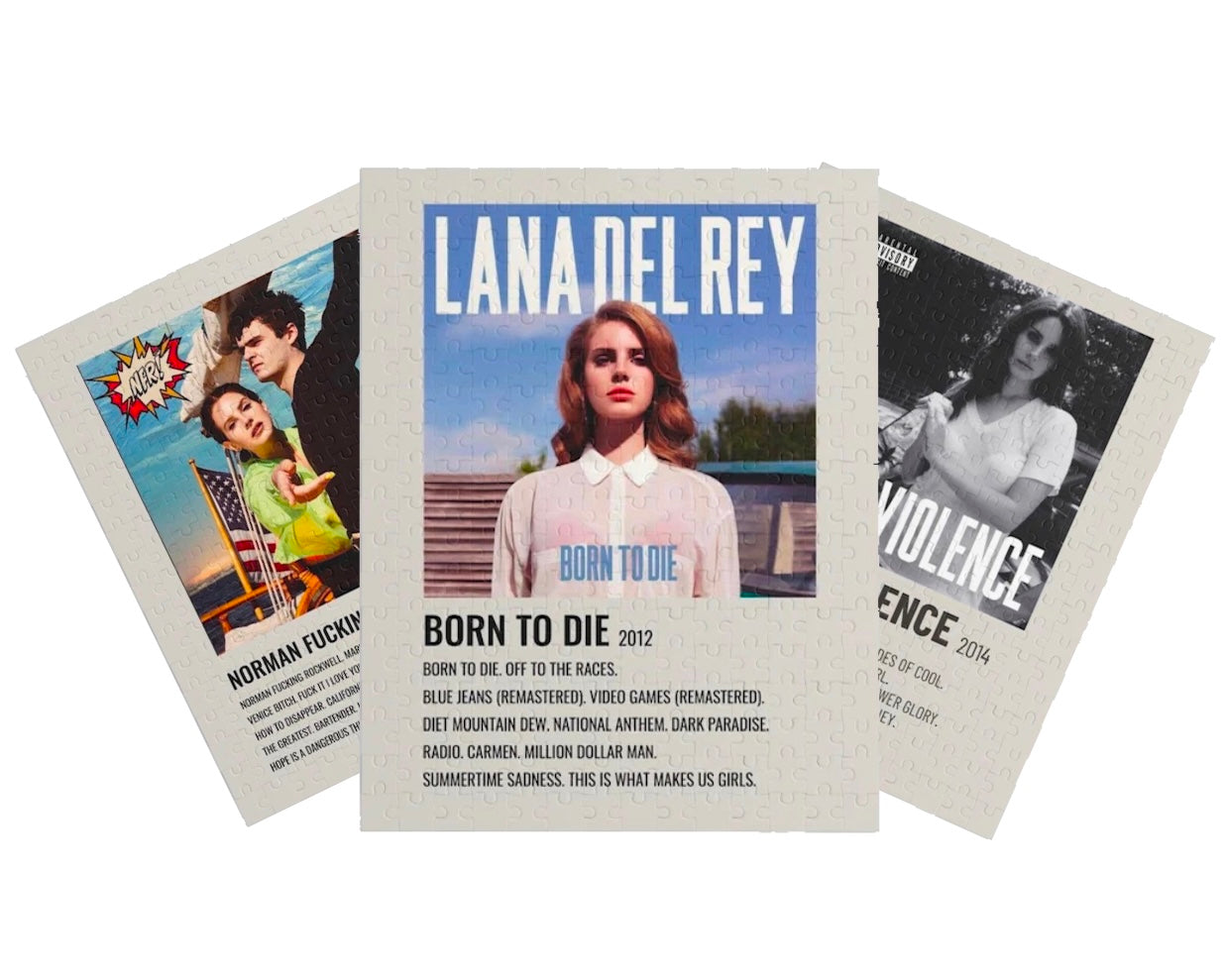 "Lana Del Rey" Album Puzzle Bundle