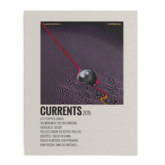 "Currents" Album Puzzle (Tame Impala)