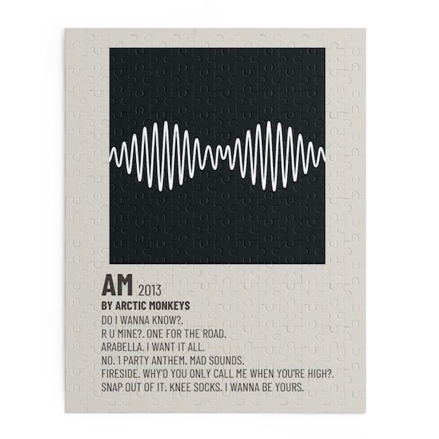 "AM" Album Puzzle (Artic Monkeys)