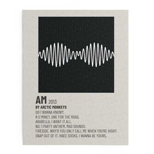 "AM" Album Puzzle (Artic Monkeys)