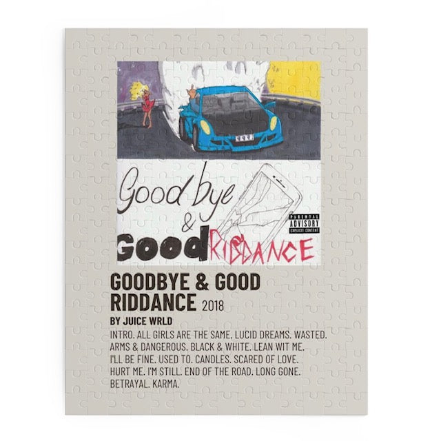 "Goodbye And Good Riddance" Album Puzzle (XXXTentacion)