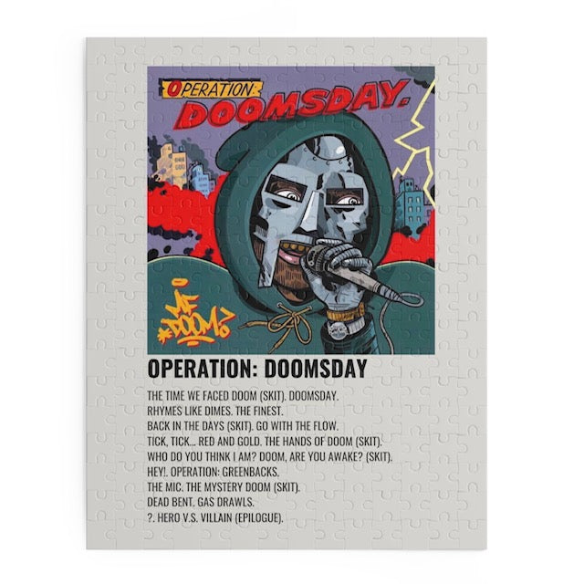 "Operation: Doomsday" Album Puzzle (MFDoom)