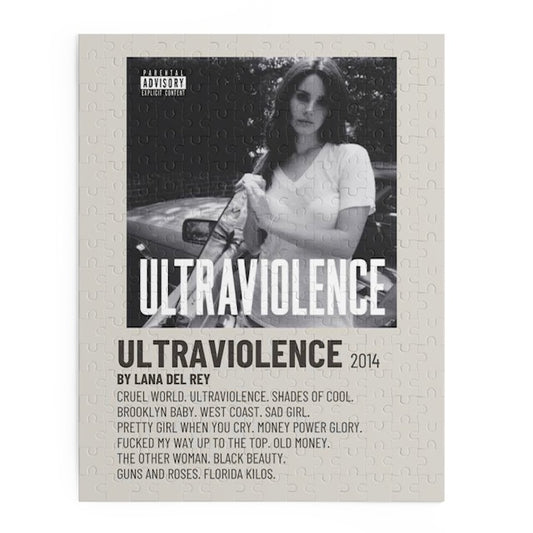 "Ultraviolance" Album Puzzle (Lana Del Rey)