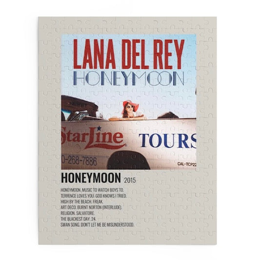 "HoneyMoon" Album Puzzle (Lana Del Rey)