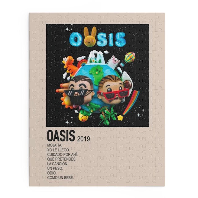 "Oasis" Album Puzzle (Bad Bunny)