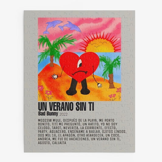 "Un Verano Sin Ti" Album Puzzle (Bad Bunny)