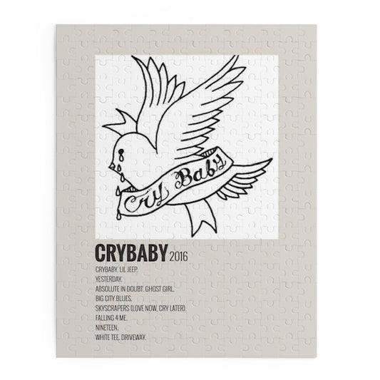 "Cry Baby" Album Puzzle (Lil Peep)