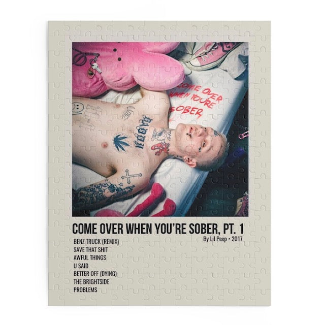 "Come Over When You're Sober Pt.1" Album Puzzle (Lil Peep)