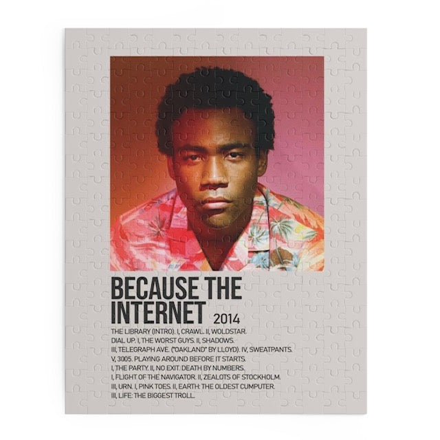 "Because The Internet" Album Puzzle (Donald Glover)