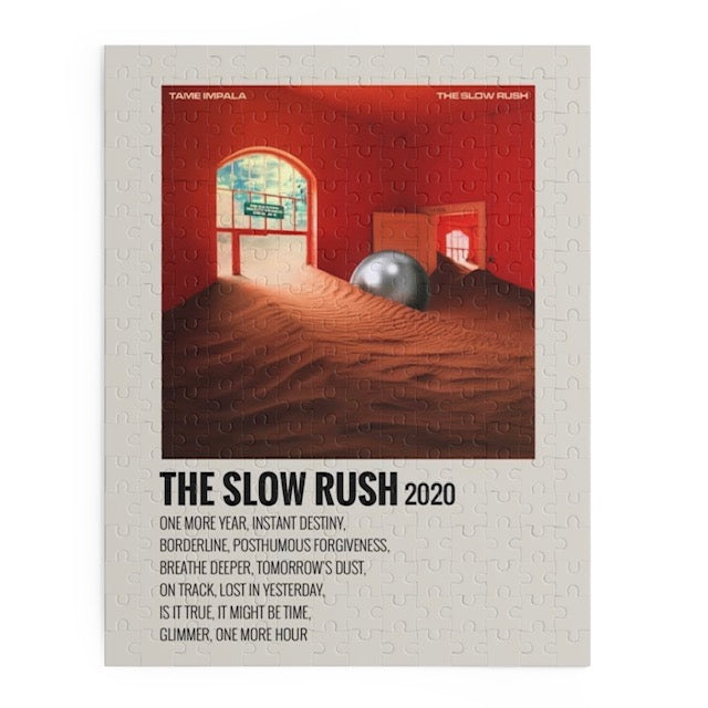 "The Slow Rush" Album Puzzle (Tame Impala)
