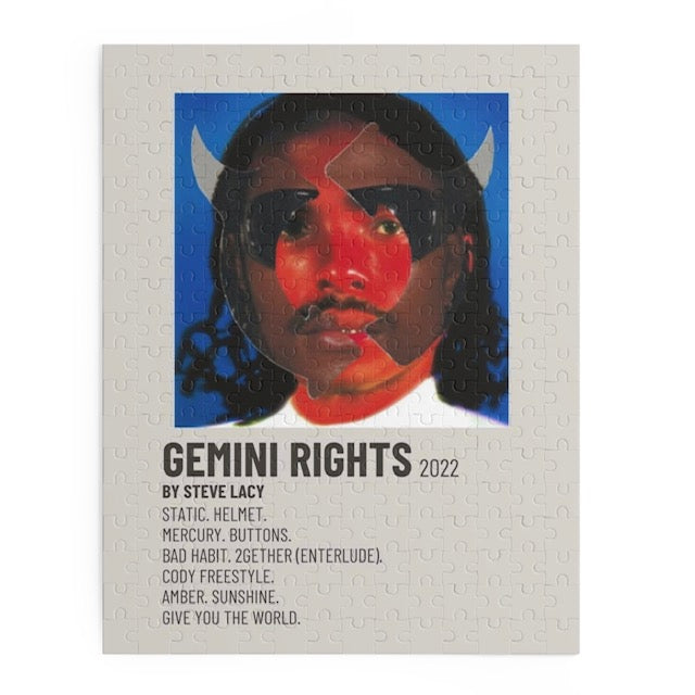 "Gemini Rights" Album Puzzle (Steve Lacy)