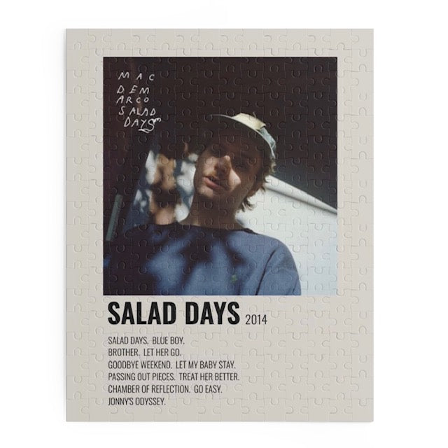 "Salad Days" Album Puzzle (Mac Demarco)