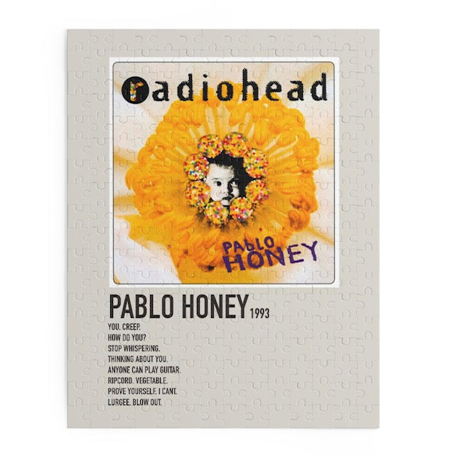 "Pablo Honey" Album Puzzle (Radiohead)