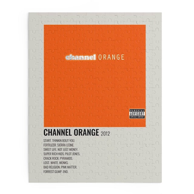"Channel Orange" Album Puzzle (Frank Ocean)
