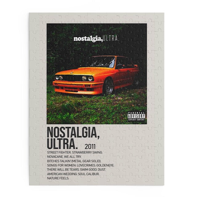 "Nostalgia, Ultra" Album Puzzle (Frank Ocean)