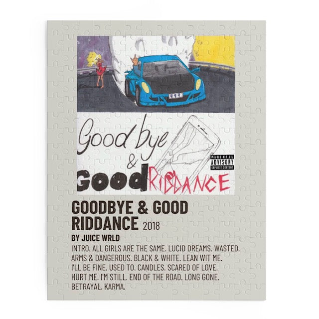 "Goodbye & Good Riddance" Album Puzzle (Juice WRLD)