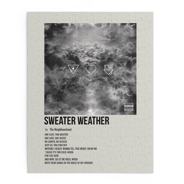Sweater Weather" Album Puzzle (The Neighborhood)