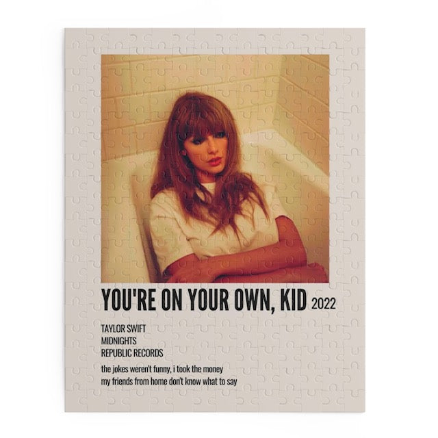 "You're On Your Own, Kid" Album Puzzle (Taylor Swift)