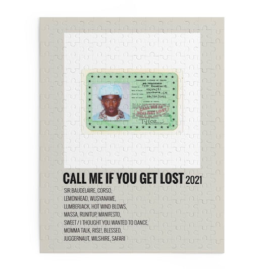 "Call Me If You Get Loss" Album Puzzle (Tyler The Creator)