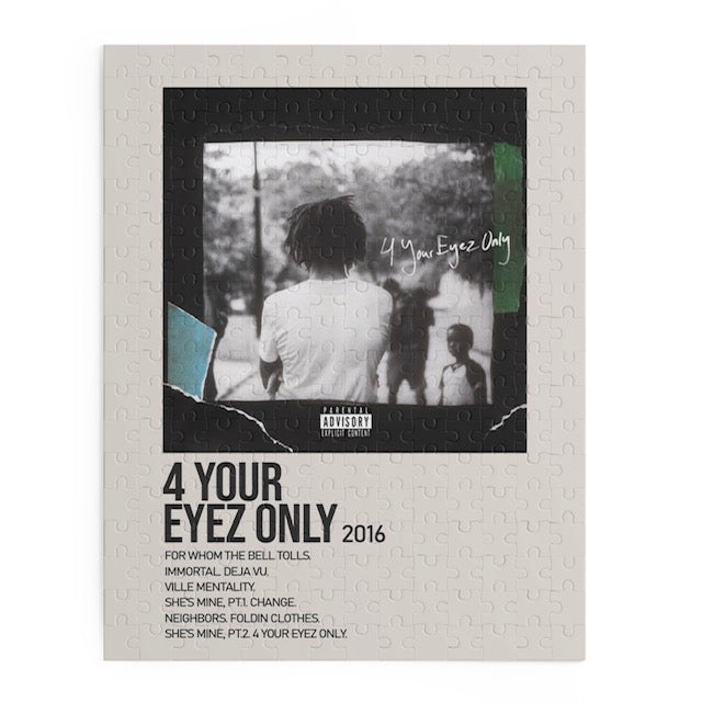 "4 Your Eyez Only" Album Puzzle (J Cole)