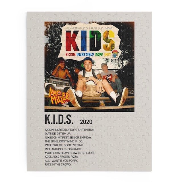 "K.I.D.S." Album Puzzle (Mac Miller)