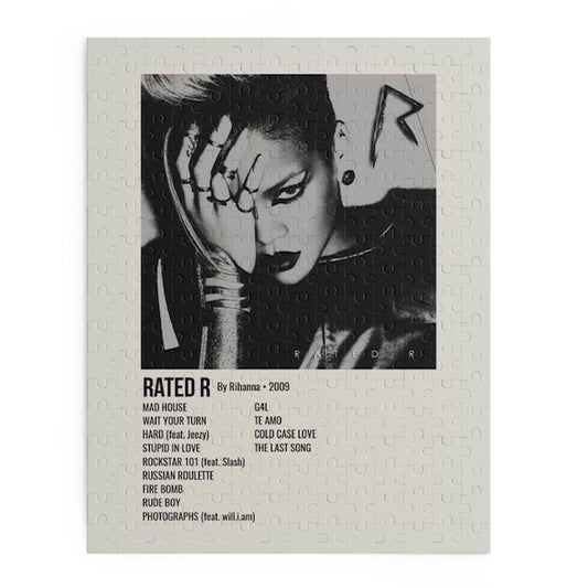 "Rated R" Album Puzzle (Rihanna)