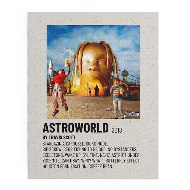 "Astroworld" Album Puzzle (Travis Scott)