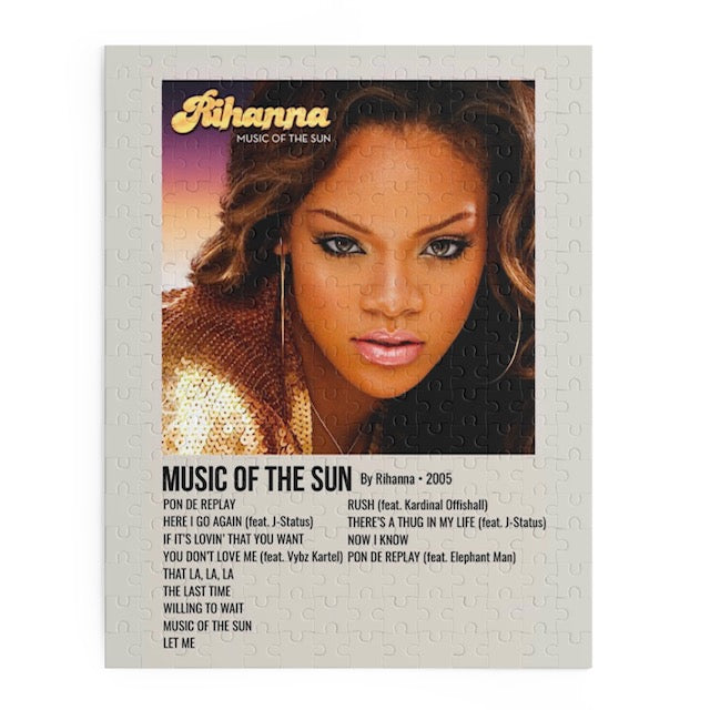 "Music Of The Sun" Album Puzzle (Rihanna)