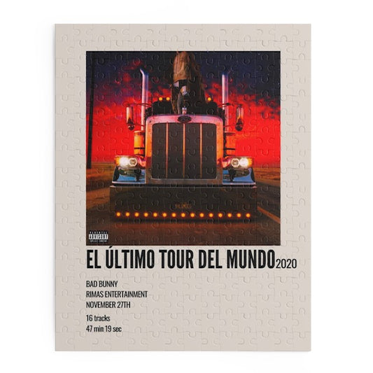 "El Ultimo Tour Del Mundo" Album Puzzle (Bad Bunny)