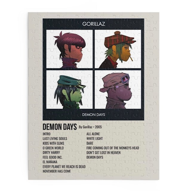 "Demon Days" Album Puzzle (Gorillaz)