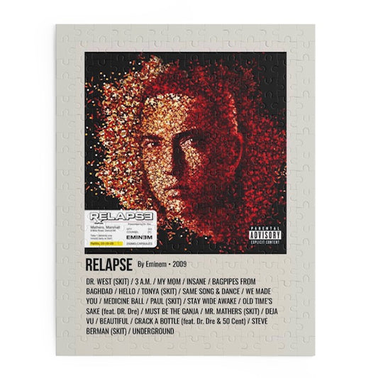 "Relaspe" Album Puzzle (Eminem)