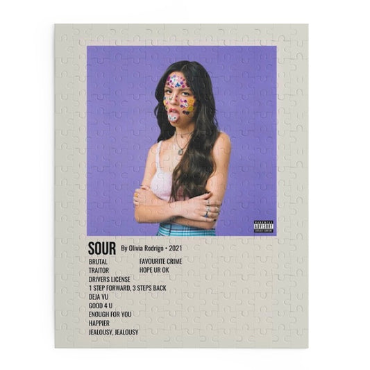 "Sour" Album Puzzle (Olivia Rodriguez)