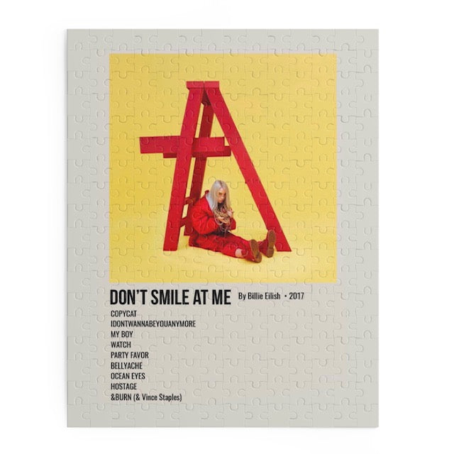 "Dont Smile At Me" Album Puzzle (Billie Eilish)