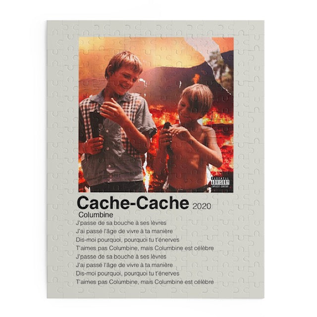"Cache-Cache" Album Puzzle (Columbine)